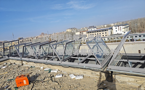 敦煌博物馆疏勒排烟天窗