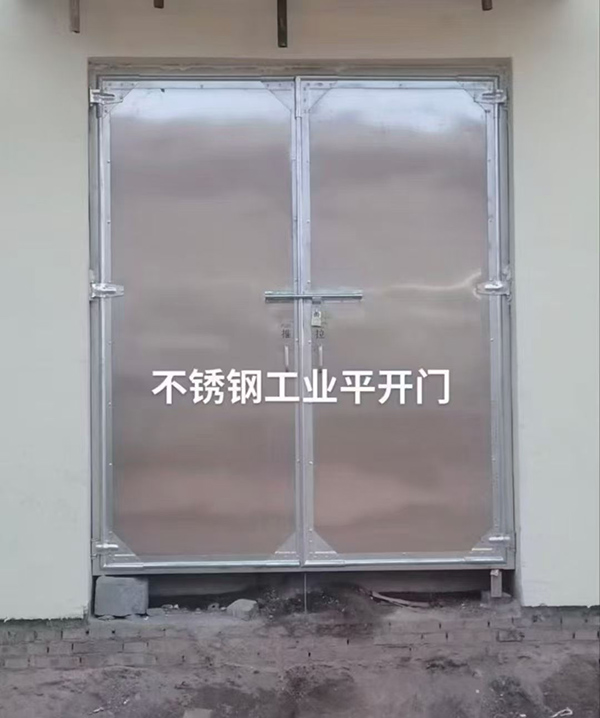 不锈钢疏勒工业平开门在现代工业场景中的应用实践