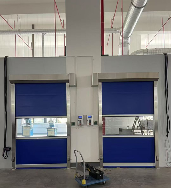 疏勒快速疏勒卷帘门助力食品加工车间环境升级